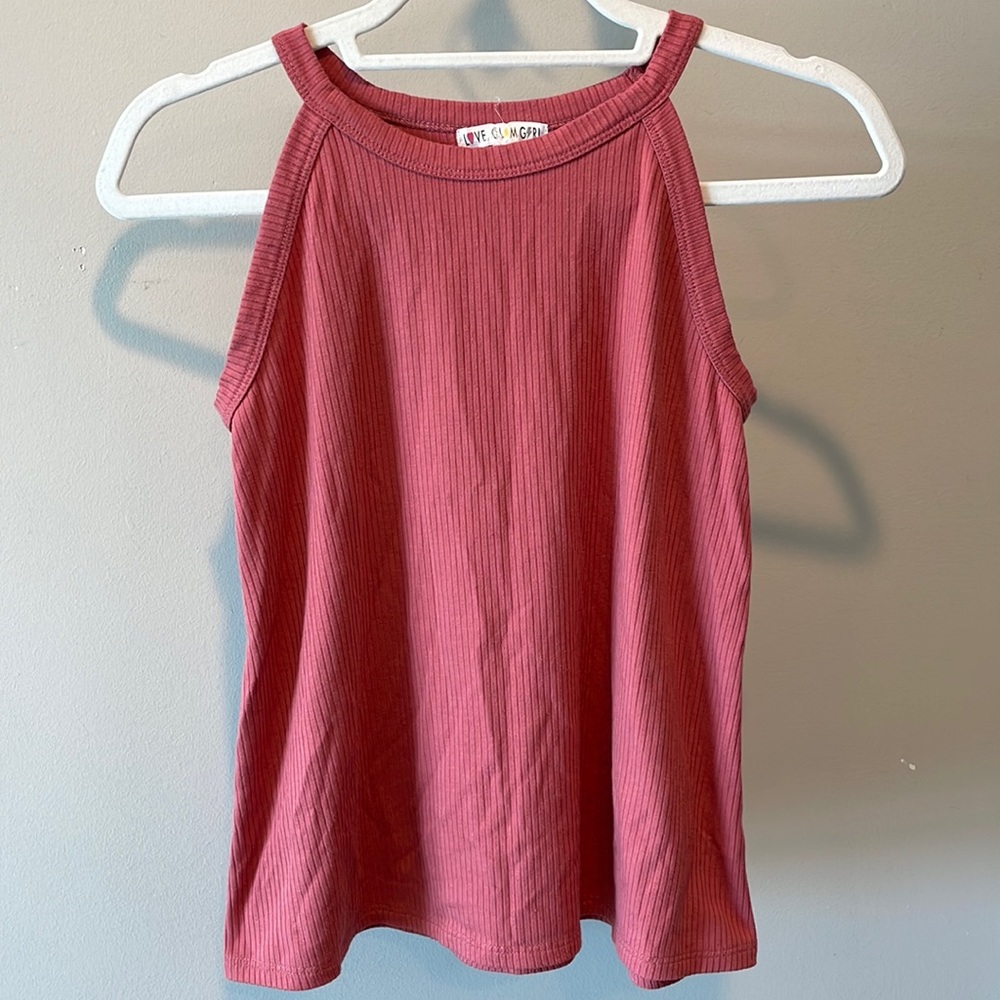 Love Glam Girl Stitchfix Flowy Mauve Tank Girls Size L